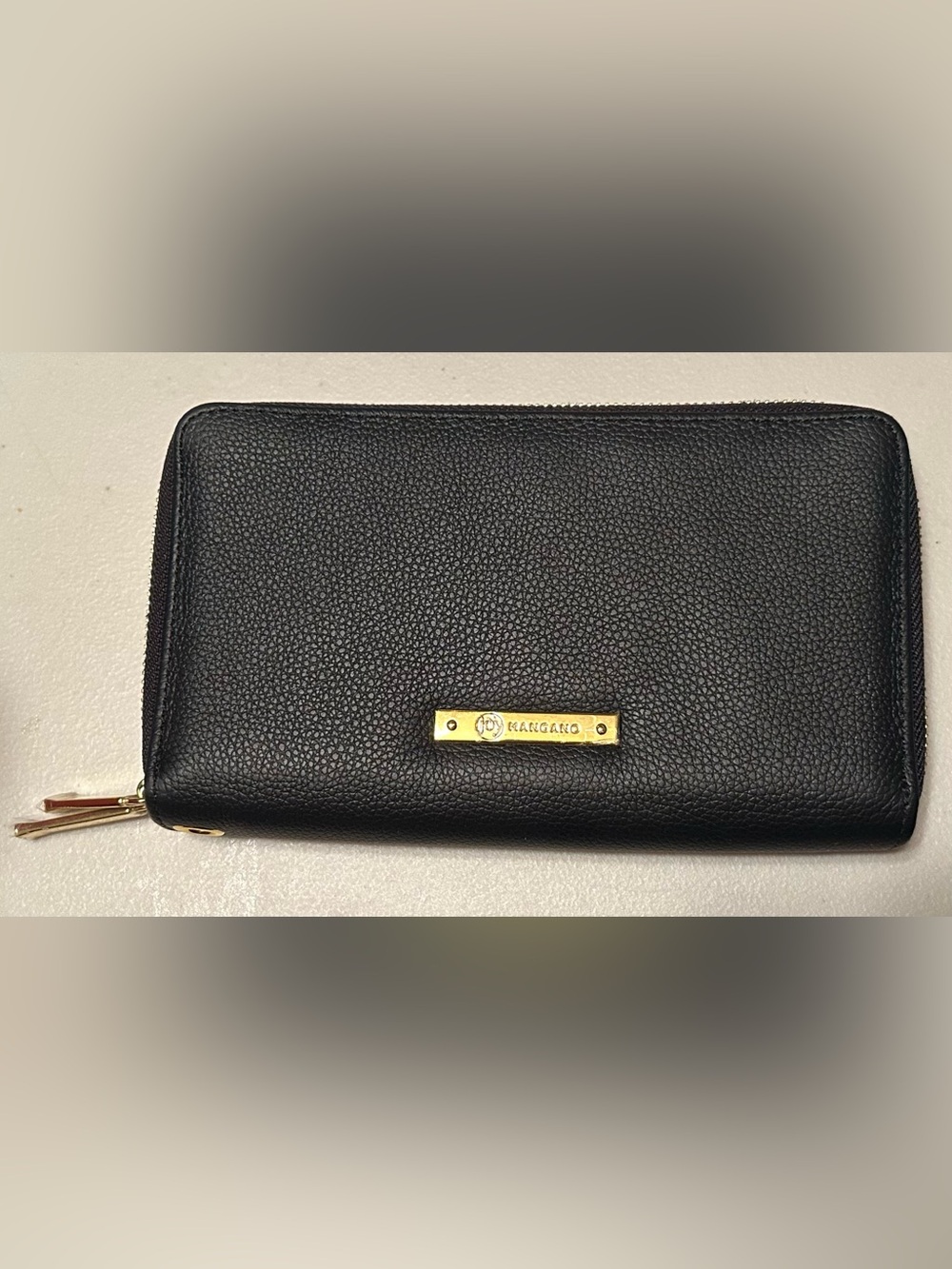 Joy Mangano wristlet wallet.